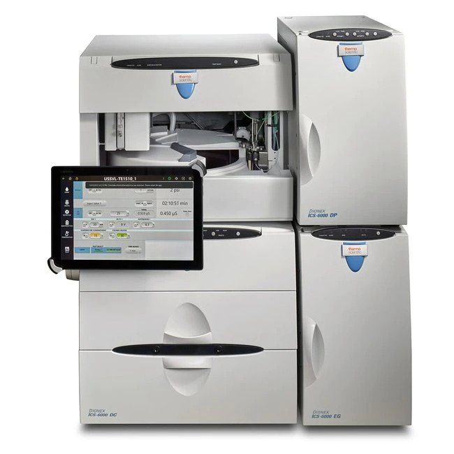 کروماتوگرافی یونی ion chromatograph