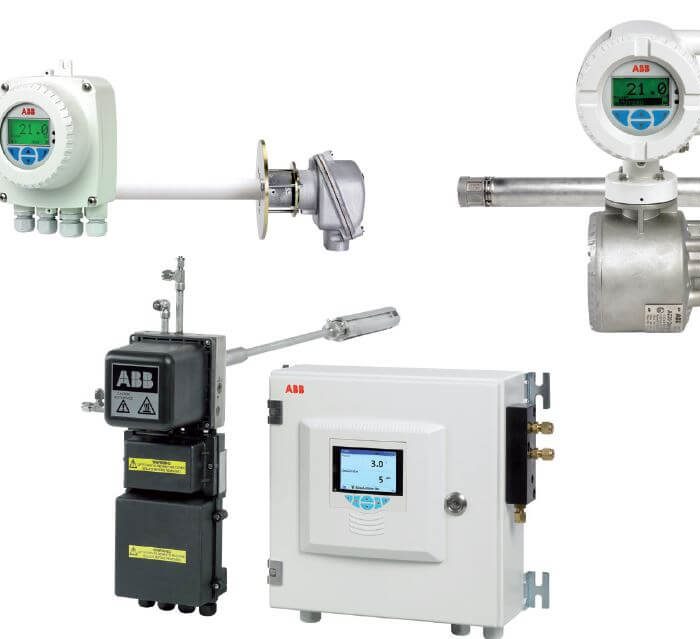 آنالایزر احتراق گاز اکسیژن مدل AZ30 کمپانی ABB