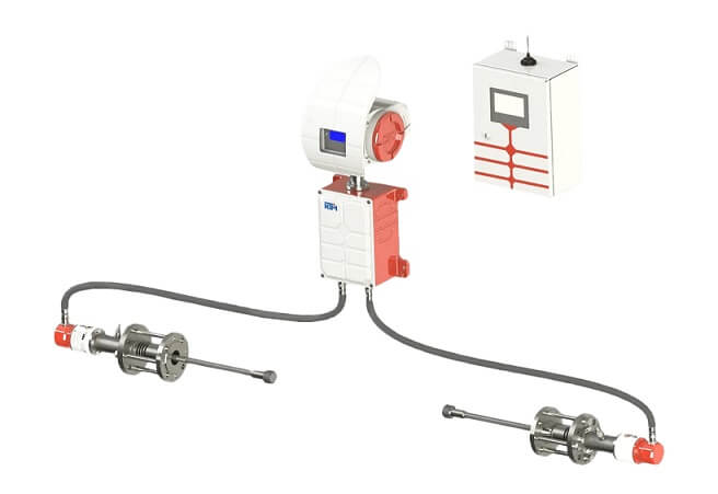 فلومتر التراسونیک گاز فلر ( مشعل گازی ) Ultrasonic flare gas flow meter فلومتر التراسونیک گاز فلر ( مشعل گازی ) Ultrasonic flare gas flow meter