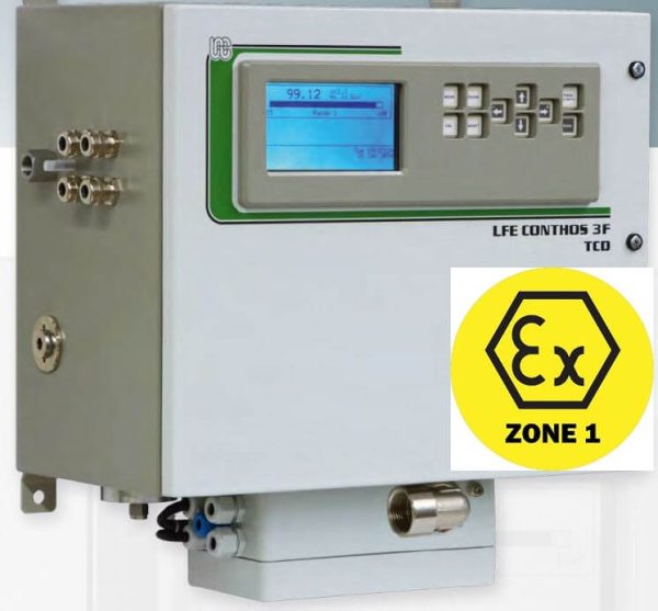 گاز آنالایزر آنلاین هدایت حرارتی TCD Process thermal conductivity gas analyser