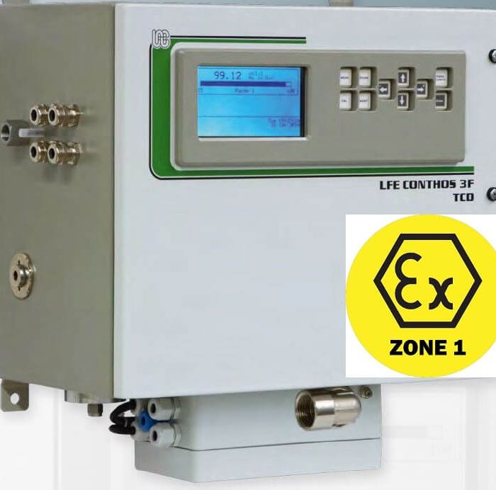 گاز آنالایزر آنلاین هدایت حرارتی TCD Process thermal conductivity gas analyser