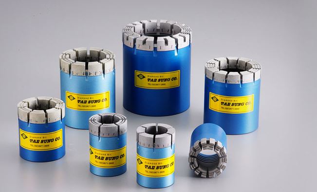 سرمته الماسی مغزه بردار مشبع Impregnated Diamond Core Bits سرمته الماسی مغزه بردار مشبع Impregnated Diamond Core Bits