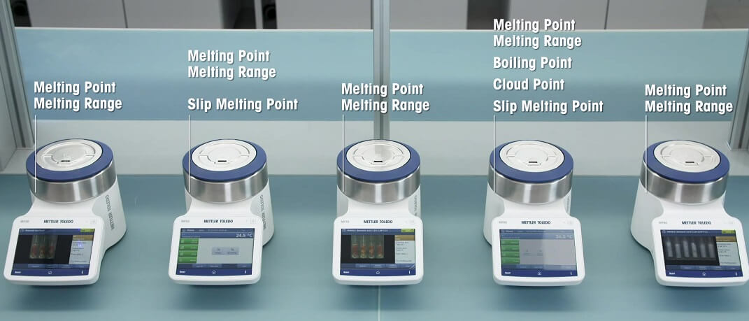 دستگاه نقطه ذوب Melting Point 2 انواع دستگاه نقطه ذوب Melting Point کمپانی Mettler Toledo سوییس سری Excellence