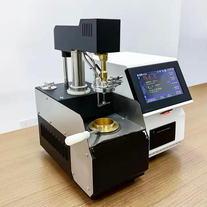 دستگاه فلش پوینت کلیولند اتوماتیک Automatic Cleveland Open Cup Flash Point Tester دستگاه فلش پوینت کلیولند اتوماتیک Automatic Cleveland Open Cup Flash Point Tester