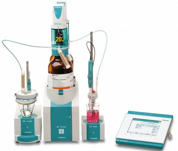 تیتراتور پتانسیومتر متروم metrohm