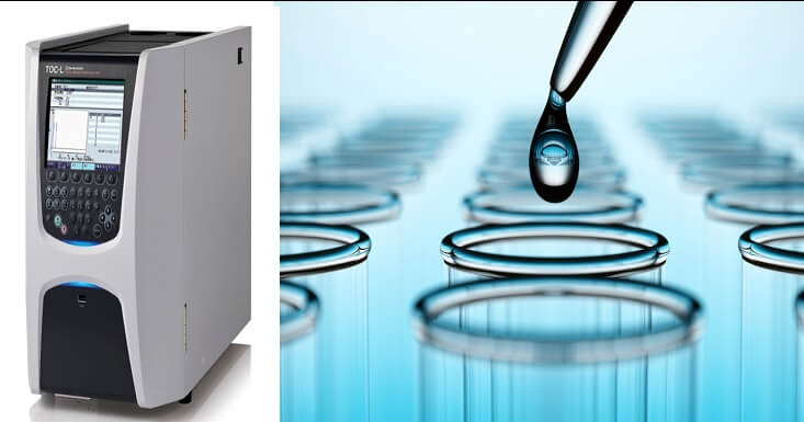 اندازه گیری میزان TOC آب دارویی