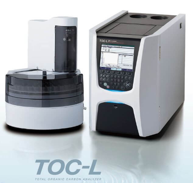 دستگاه آنالیز کربن آلی کل TOC Analyzer Shimadzu کمپانی شیمادزو ژاپن مدل TOC-L دستگاه آنالیز کربن آلی کل TOC Analyzer Shimadzu کمپانی شیمادزو ژاپن مدل TOC-L