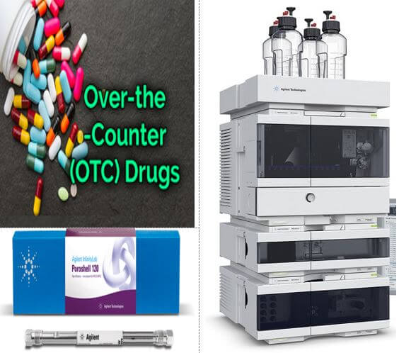 آنالیز و تعیین کمی 7 داروی OTC با دستگاه HPLC