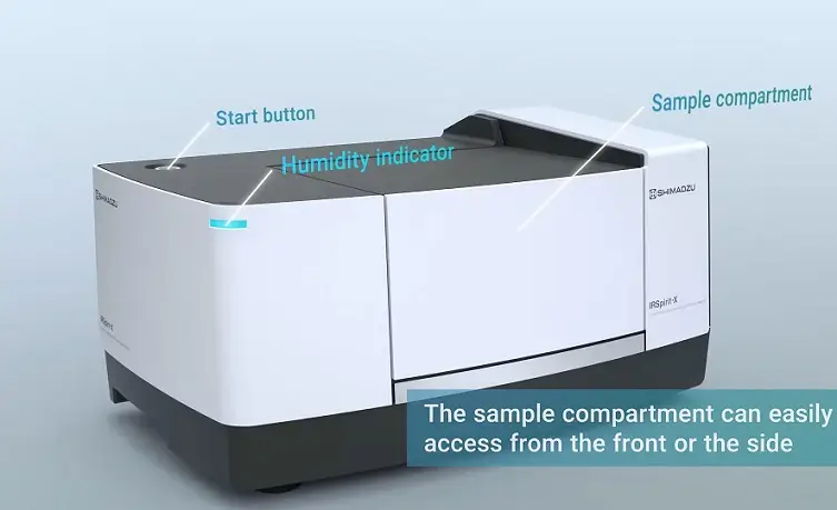 دستگاه FTIR shimadzu مدل irspirit دستگاه FTIR shimadzu مدل irspirit